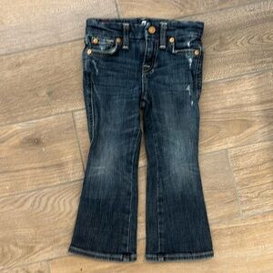 7 FOR ALL MANKIND, A pocket jeans for toddlers. Size 3T